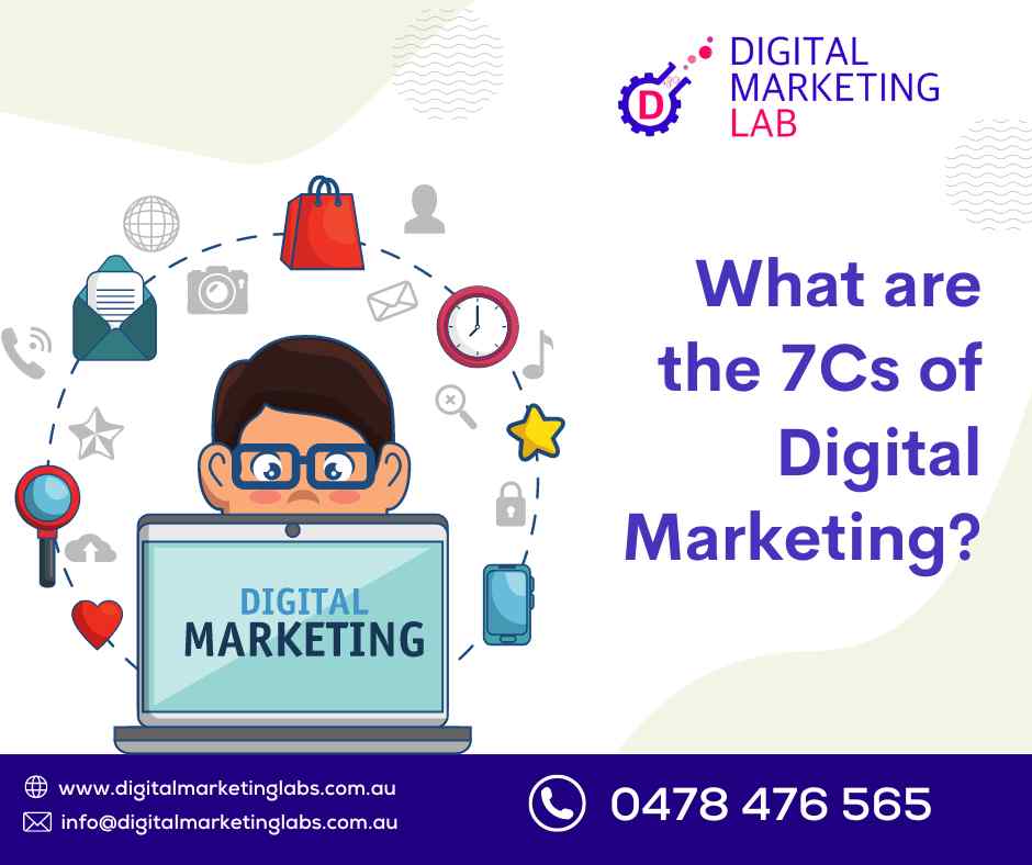 What are the 7Cs of Digital Marketing?